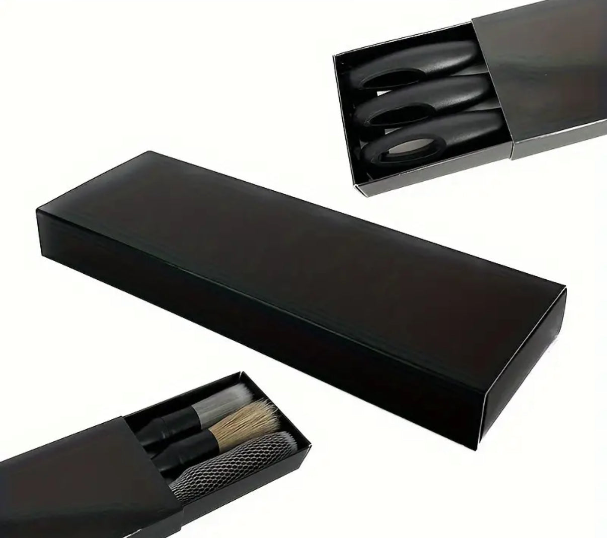 Detailing kwasten set van 3 stuks