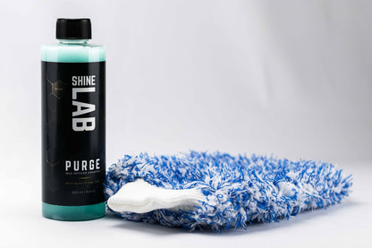 The basics - Wax Shampoo & Washandschoen