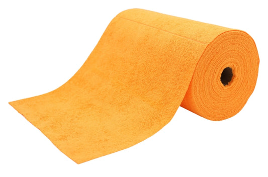 Microvezeldoek op rol 30x30cm Oranje 75 Stuks